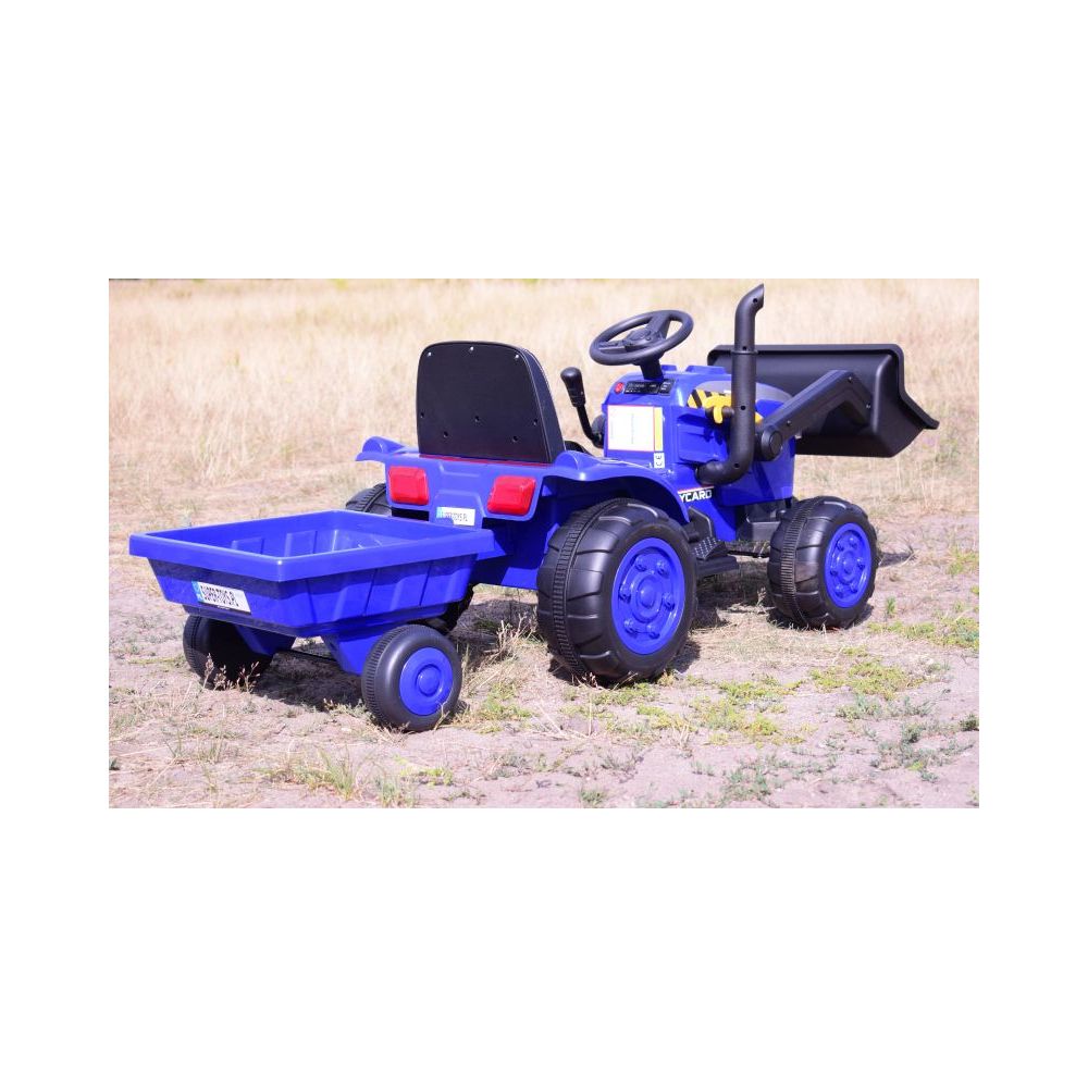 TRAKTOR NA AKUMULATOR Z PRZYCZEPĄ - JCX, PILOT/S-617