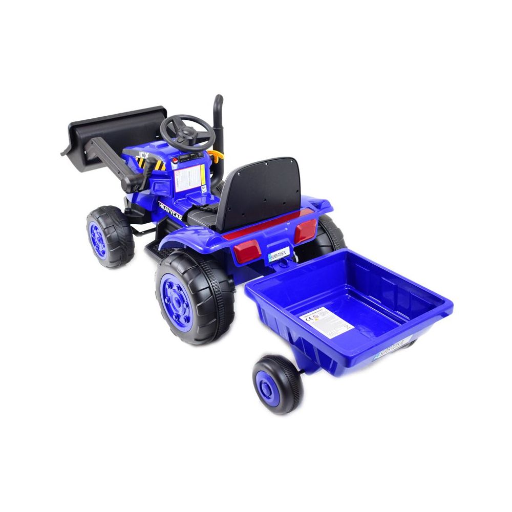 TRAKTOR NA AKUMULATOR Z PRZYCZEPĄ - JCX, PILOT/S-617