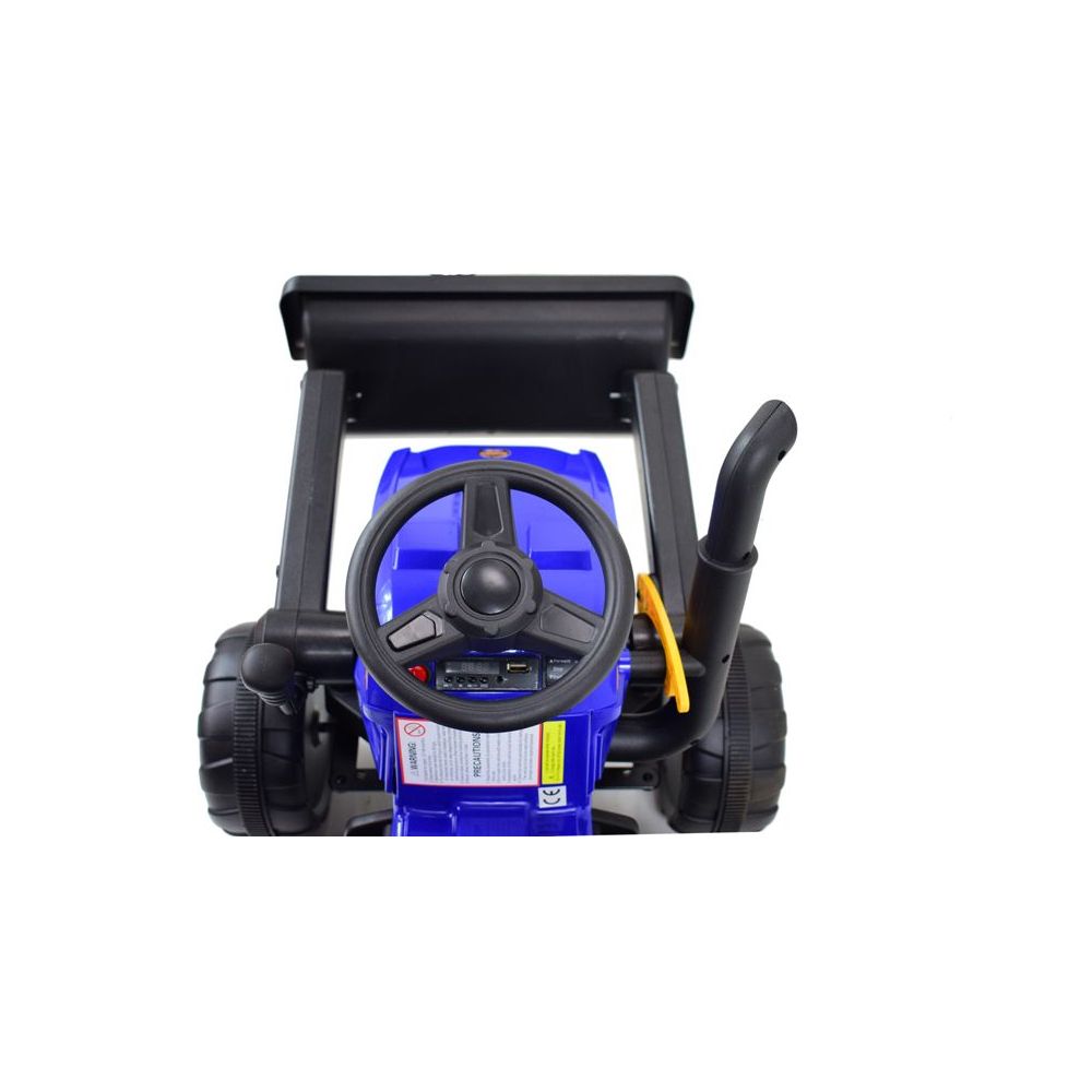 TRAKTOR NA AKUMULATOR Z PRZYCZEPĄ - JCX, PILOT/S-617