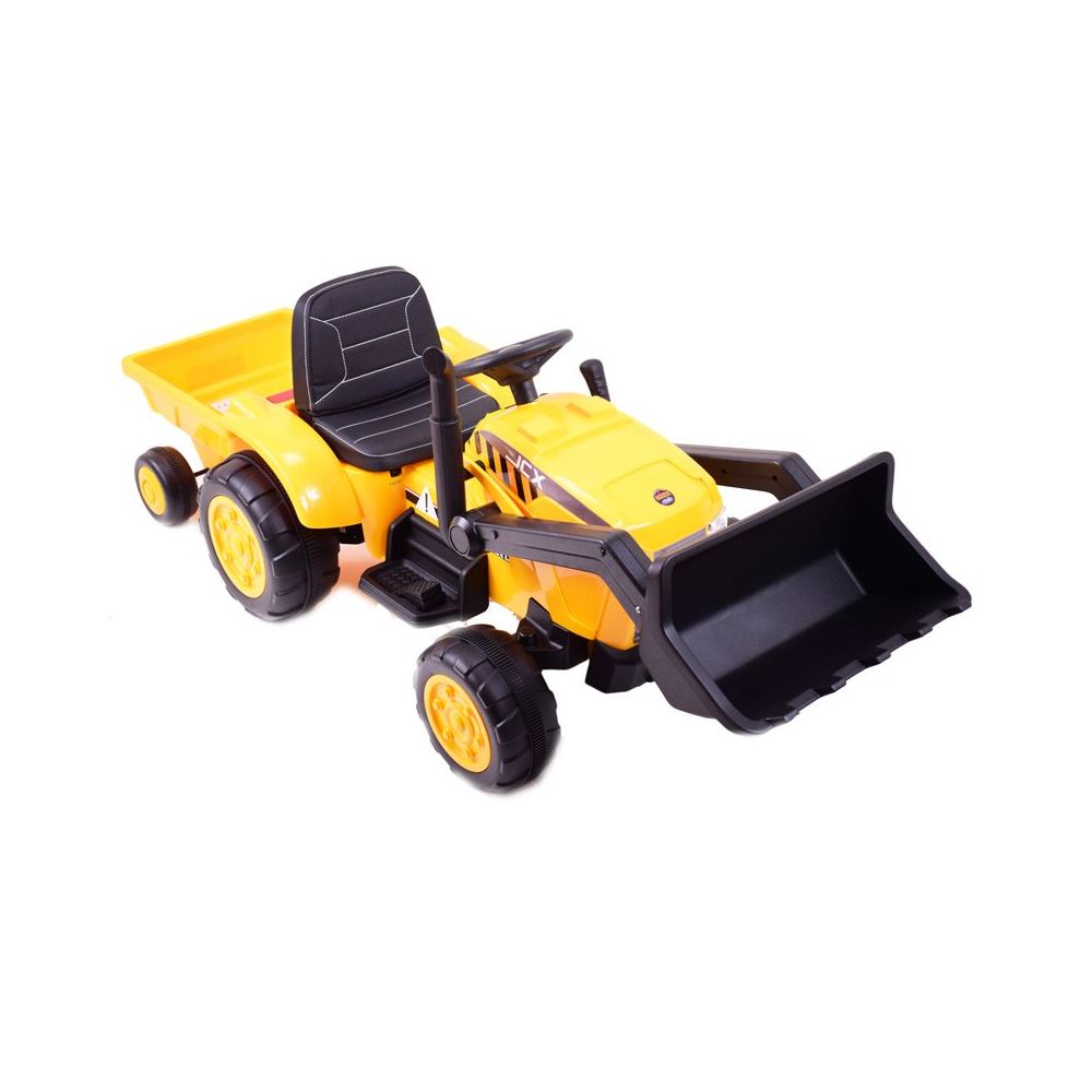 TRAKTOR NA AKUMULATOR Z PRZYCZEPĄ - JCX, PILOT/S-617