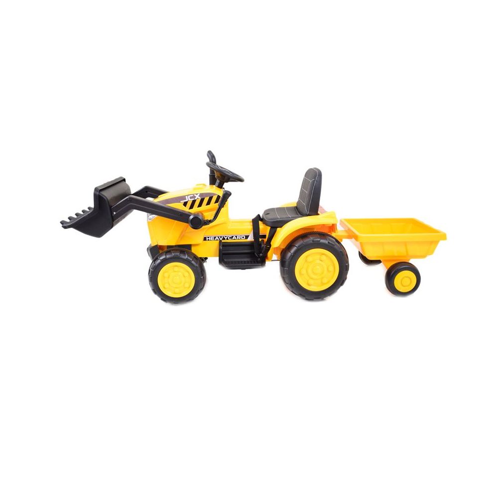 TRAKTOR NA AKUMULATOR Z PRZYCZEPĄ - JCX, PILOT/S-617