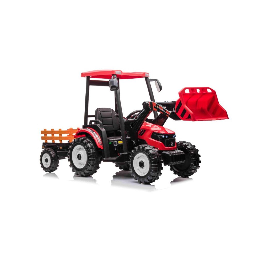 OLBRZYMI TRAKTOR NA AKUMULATOR Z PRZYCZEPĄ 24 V, 400W, PILOT/JS-3158B-24V