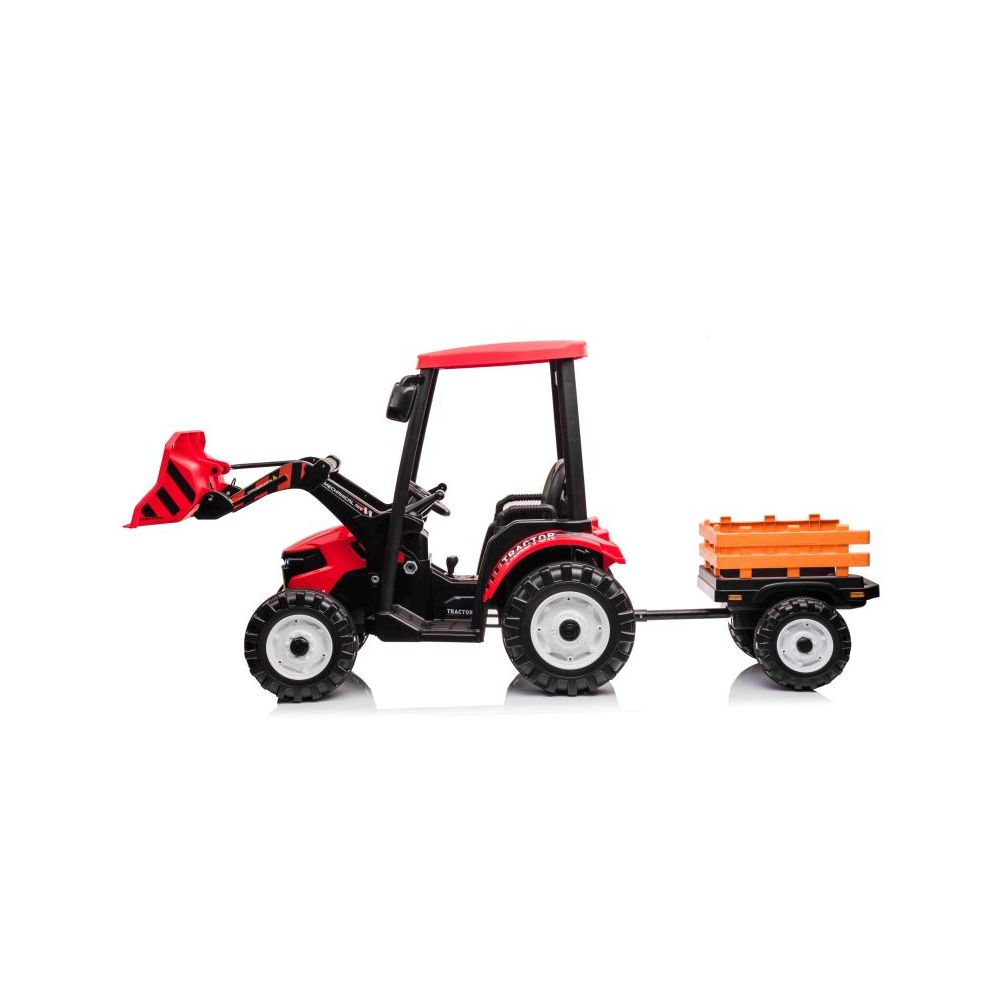 OLBRZYMI TRAKTOR NA AKUMULATOR Z PRZYCZEPĄ 24 V, 400W, PILOT/JS-3158B-24V