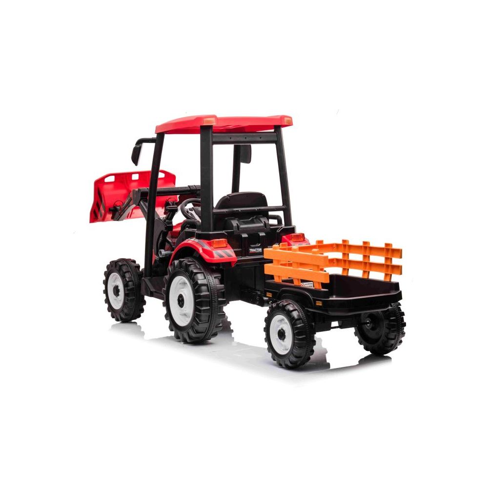 OLBRZYMI TRAKTOR NA AKUMULATOR Z PRZYCZEPĄ 24 V, 400W, PILOT/JS-3158B-24V