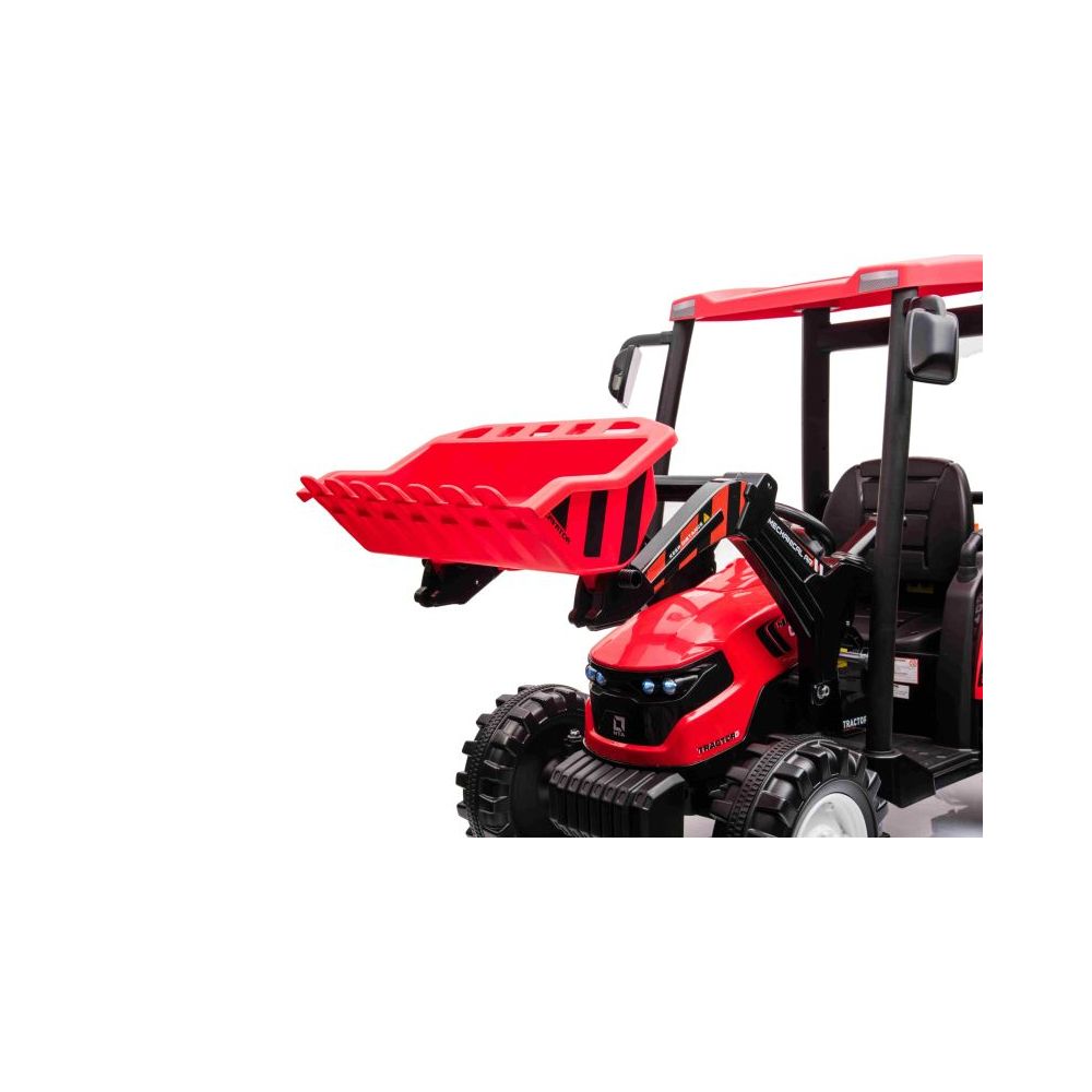 OLBRZYMI TRAKTOR NA AKUMULATOR Z PRZYCZEPĄ 24 V, 400W, PILOT/JS-3158B-24V