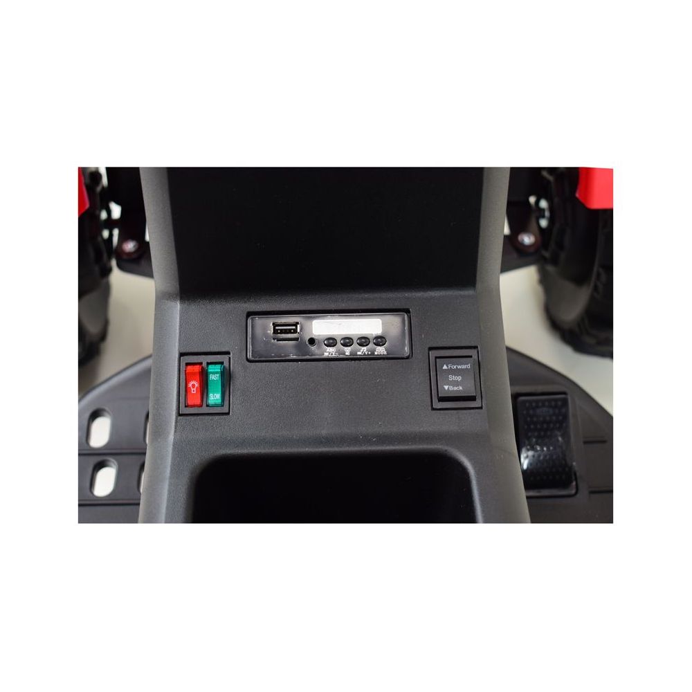 WIELKI TRAKTOR NA AKUMULATOR Z PRZYCZEPĄ "POWER 06", MIĘKKIE SIEDZENIE/WH-777
