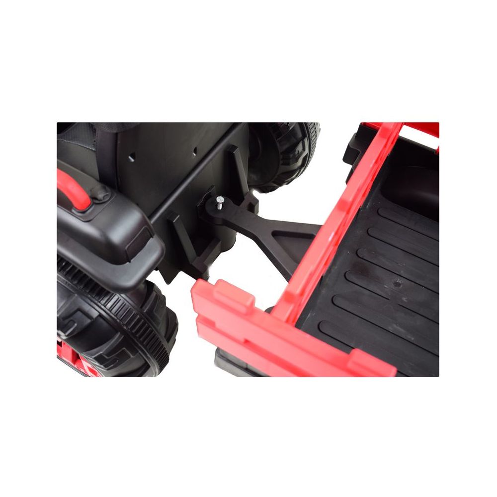 WIELKI TRAKTOR NA AKUMULATOR Z PRZYCZEPĄ "POWER 06", MIĘKKIE SIEDZENIE/WH-777