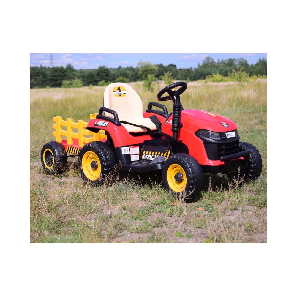 SUPER TRAKTOR LABOR – AKUMULIATORINIS SU PRIEKABĄ IR KIPREM/BBH030