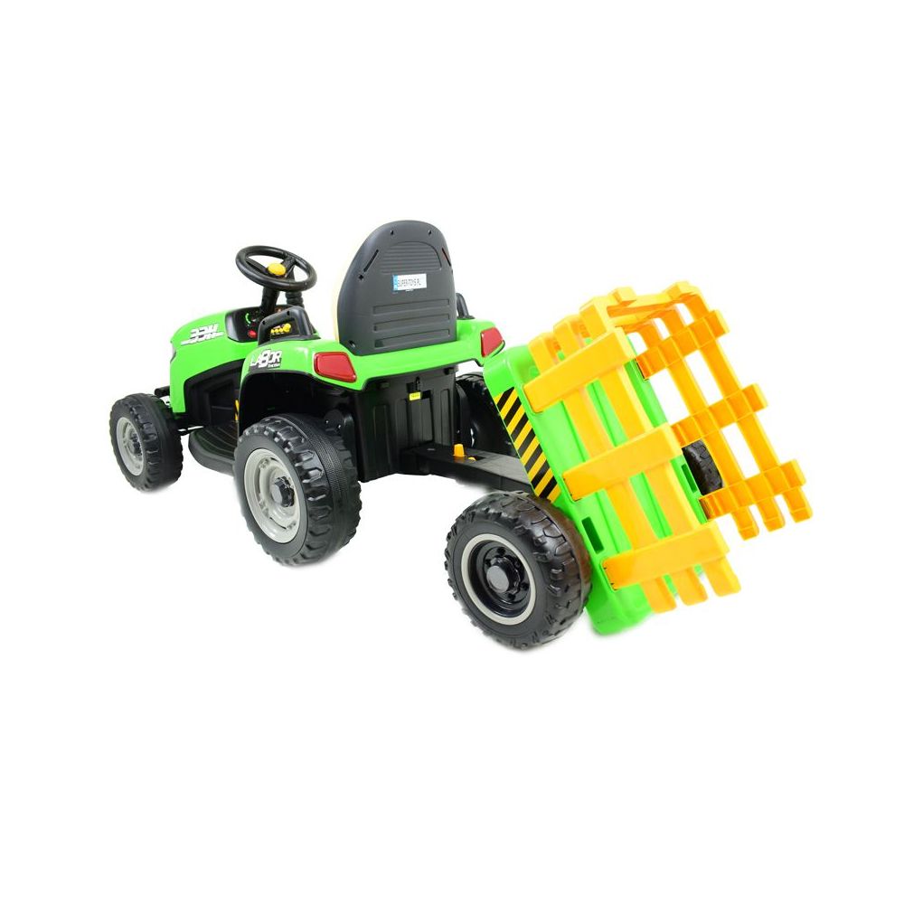 SUPER TRAKTOR LABOR- NA AKUMULATOR Z PRZYCZEPĄ I KIPREM/BBH030