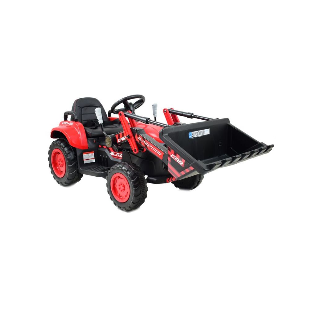 SUPER TRAKTOR+ BLAZIN BULDOZERIS – VEIKIA SU AKUMULIATORIUMI NUOTOLINIO VALDYMO PULTAS/BW-X002A