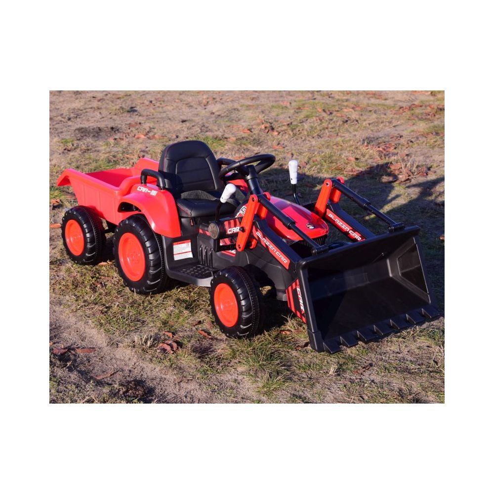 SUPER TRAKTOR+ BLAZIN BULDOZERIS – VEIKIA SU AKUMULIATORIUMI NUOTOLINIO VALDYMO PULTAS/BW-X002A
