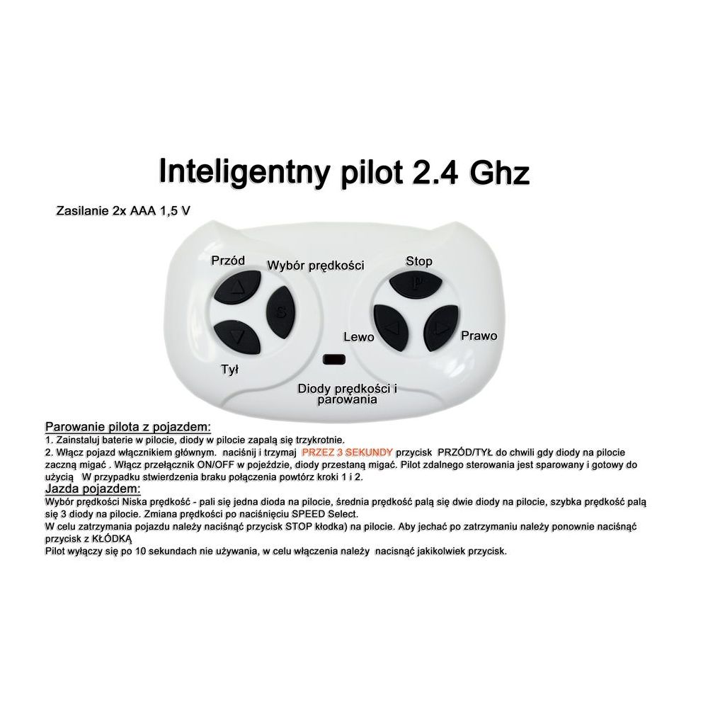 SUPER TRAKTOR+ SPYCHACZ BLAZIN - NA AKUMULATOR PILOT/BW-X002A