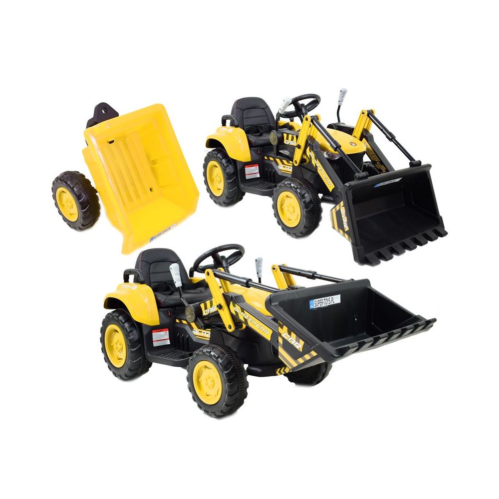 SUPER TRAKTOR+ BLAZIN BULDOZERIS – VEIKIA AKUMULIATORIU, VALDOMAS NUOTOLINIO VALDYMO PULTU / BW-X002A