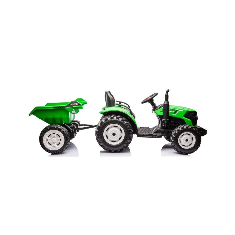 OLBRZYMI TRAKTOR 24 V Z PRZYCZEPĄ I ELEKTRYCZNIE PODNOSZONYM KIPREM SUPER JAKOŚĆ/HC306