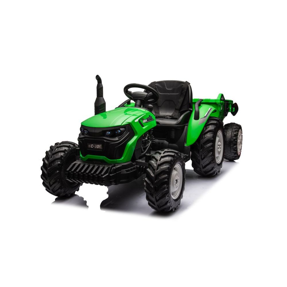 OLBRZYMI TRAKTOR 24 V Z PRZYCZEPĄ I ELEKTRYCZNIE PODNOSZONYM KIPREM SUPER JAKOŚĆ/HC306