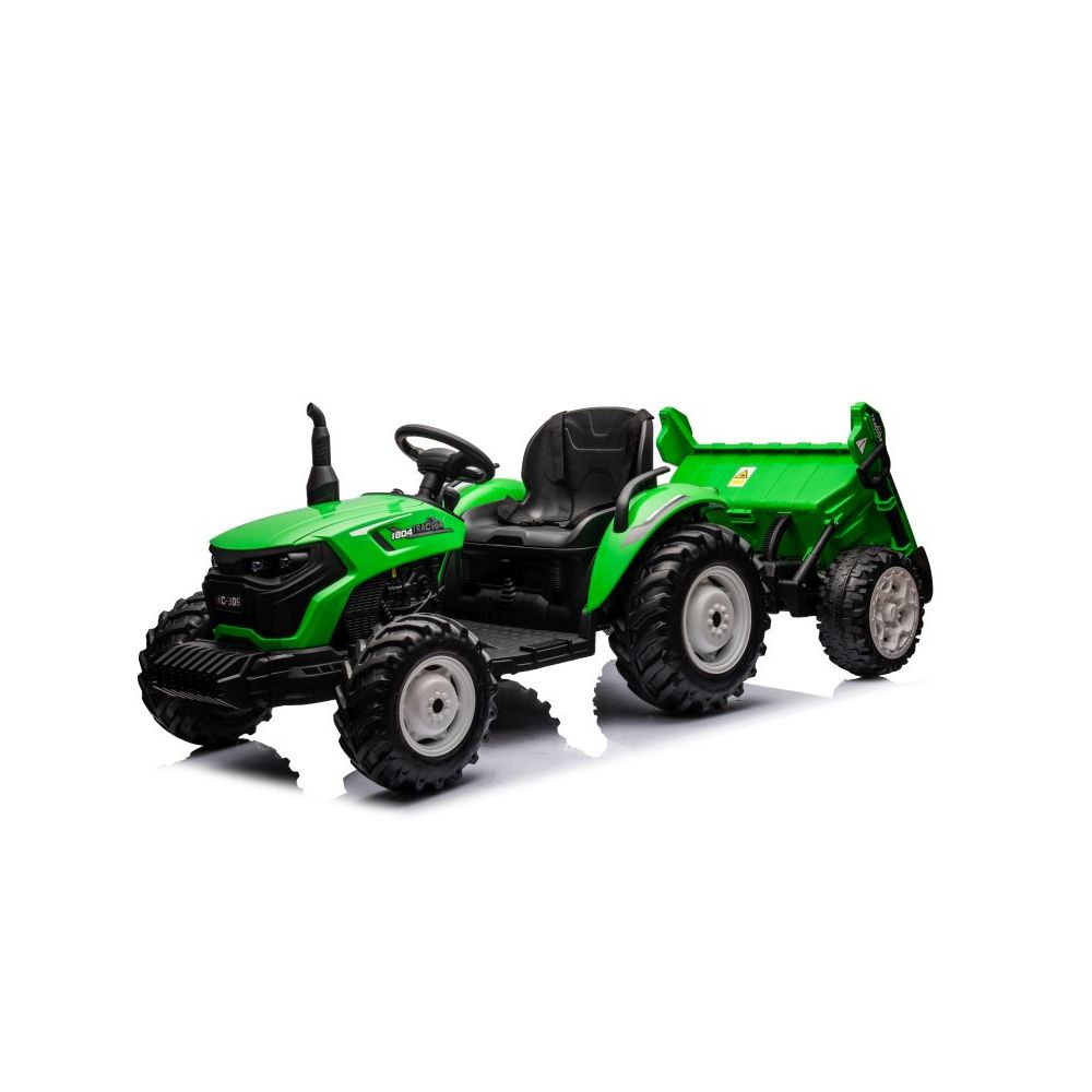 OLBRZYMI TRAKTOR 24 V Z PRZYCZEPĄ I ELEKTRYCZNIE PODNOSZONYM KIPREM SUPER JAKOŚĆ/HC306