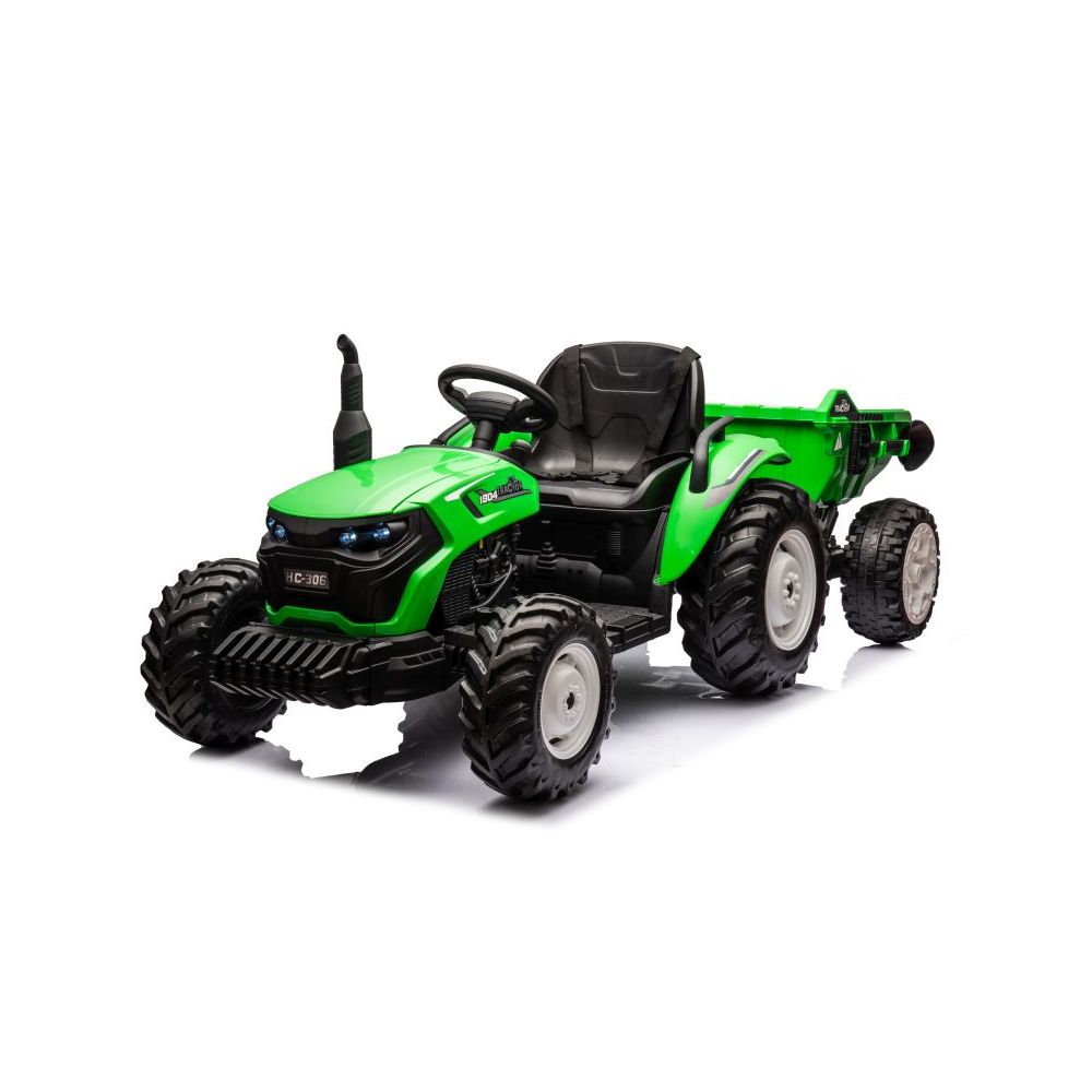 OLBRZYMI TRAKTOR 24 V Z PRZYCZEPĄ I ELEKTRYCZNIE PODNOSZONYM KIPREM SUPER JAKOŚĆ/HC306