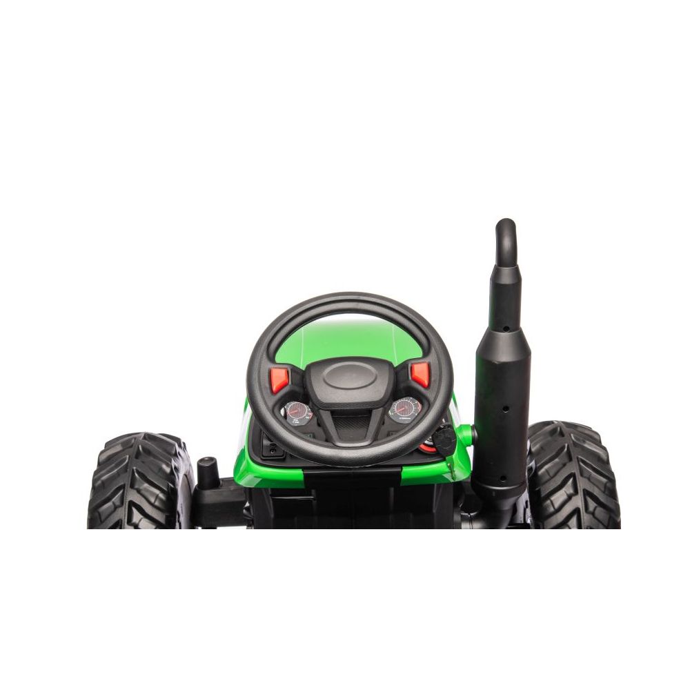 OLBRZYMI TRAKTOR 24 V Z PRZYCZEPĄ I ELEKTRYCZNIE PODNOSZONYM KIPREM SUPER JAKOŚĆ/HC306