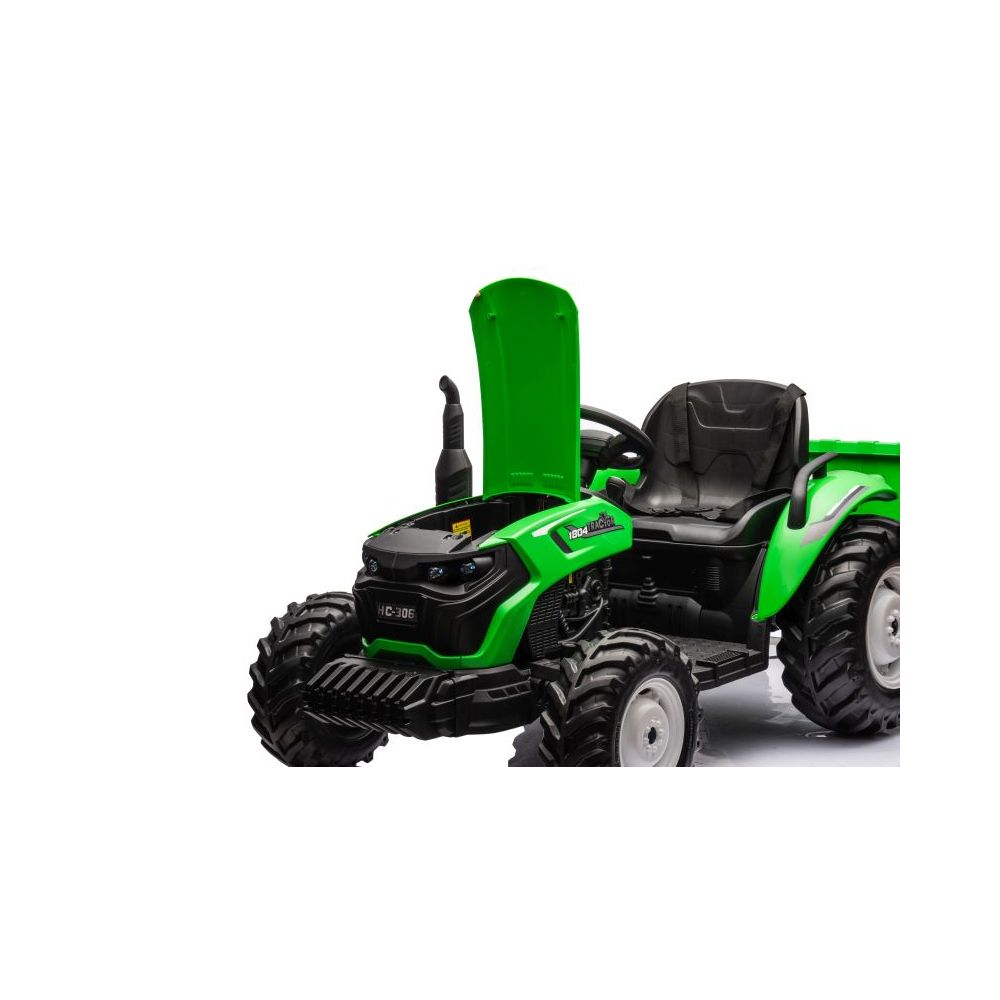 OLBRZYMI TRAKTOR 24 V Z PRZYCZEPĄ I ELEKTRYCZNIE PODNOSZONYM KIPREM SUPER JAKOŚĆ/HC306