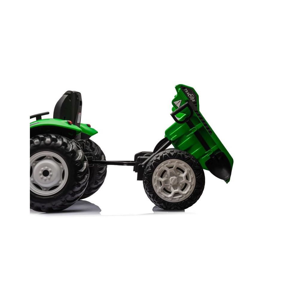 OLBRZYMI TRAKTOR 24 V Z PRZYCZEPĄ I ELEKTRYCZNIE PODNOSZONYM KIPREM SUPER JAKOŚĆ/HC306