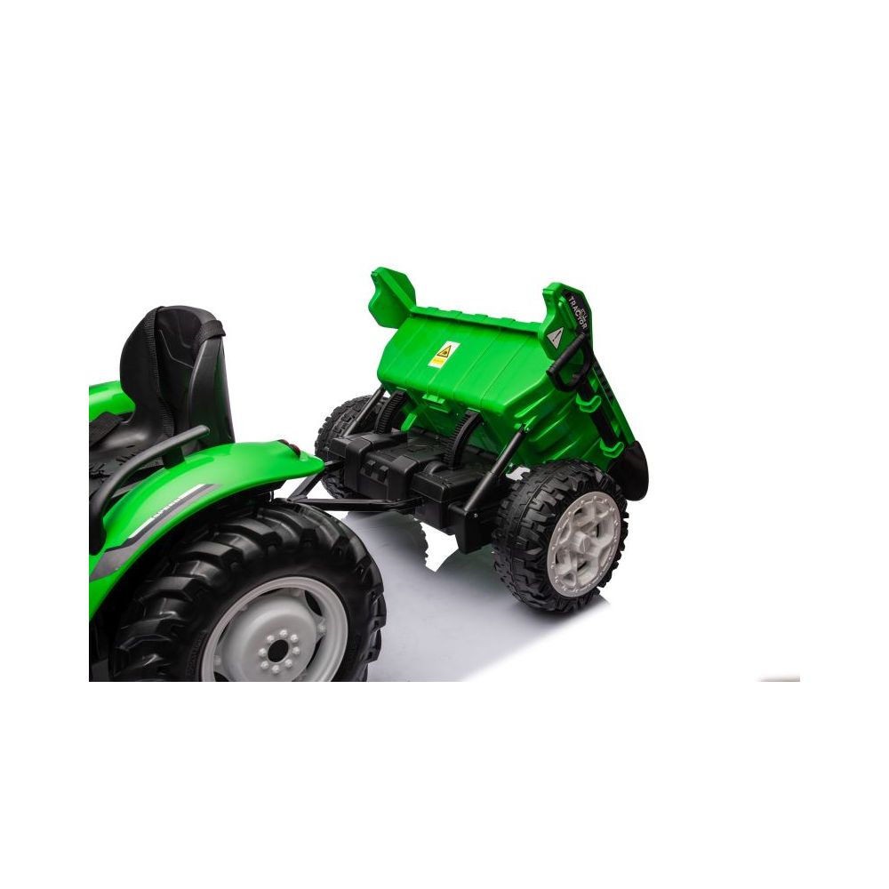 OLBRZYMI TRAKTOR 24 V Z PRZYCZEPĄ I ELEKTRYCZNIE PODNOSZONYM KIPREM SUPER JAKOŚĆ/HC306