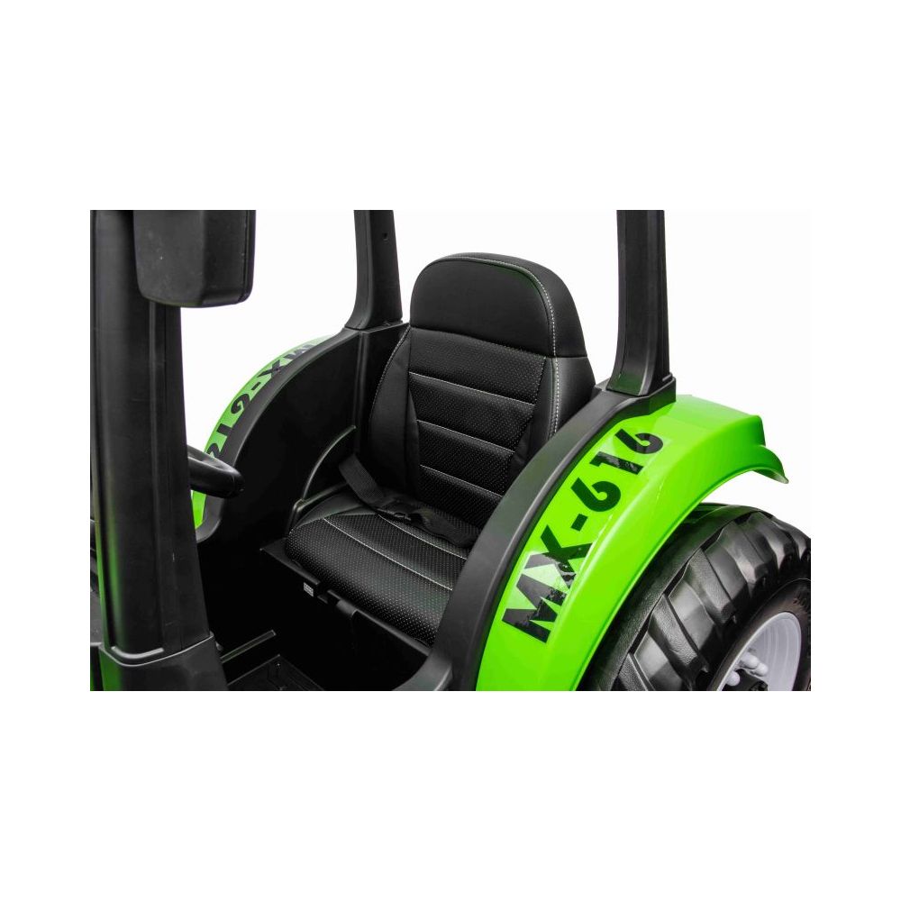 MILŽINIŠKAS TRAKTORIUS MX-616 SU AKUMULIATORIUMI IR NUOTOLINIO VALDYMO PULTU, 24 V, 400 W/A011-24