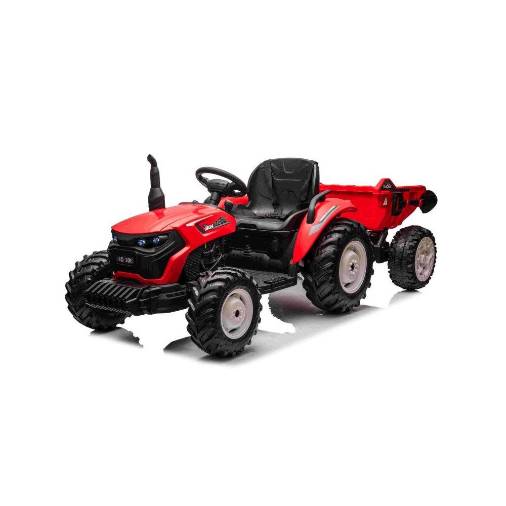 OLBRZYMI TRAKTOR 24 V Z PRZYCZEPĄ I ELEKTRYCZNIE PODNOSZONYM KIPREM SUPER JAKOŚĆ/HC306