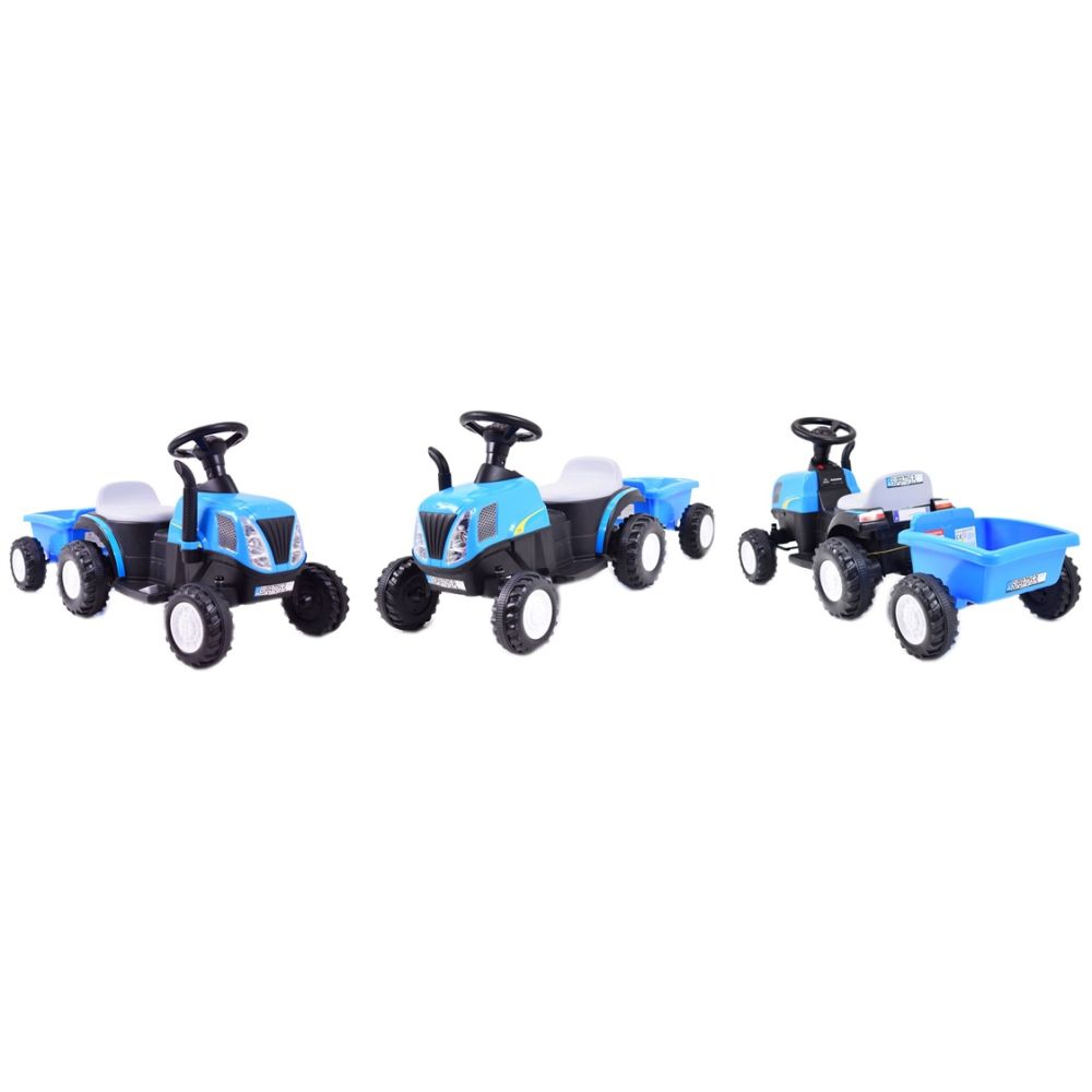 AKUMULIATORINIS TRAKTORIUS T12V, 2 VARIKLIAI, 2 AKUMULIATORIAI/A009-S