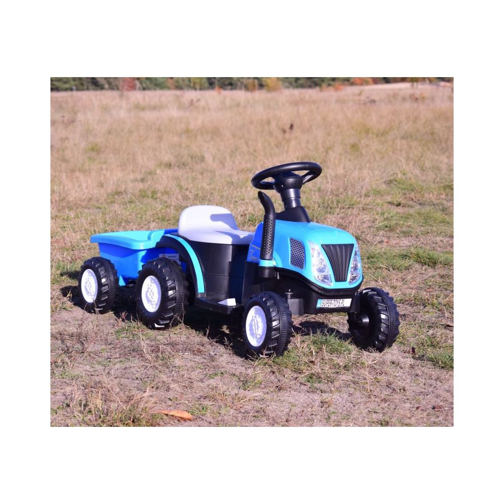 TRAKTOR NA AKUMULATOR T12V, 2 SILNIKI, 2 AKUMULATORY/A009-S