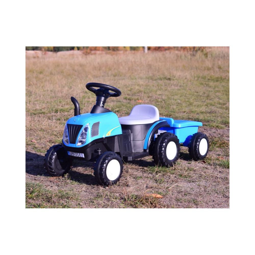 TRAKTOR NA AKUMULATOR T12V, 2 SILNIKI, 2 AKUMULATORY/A009-S
