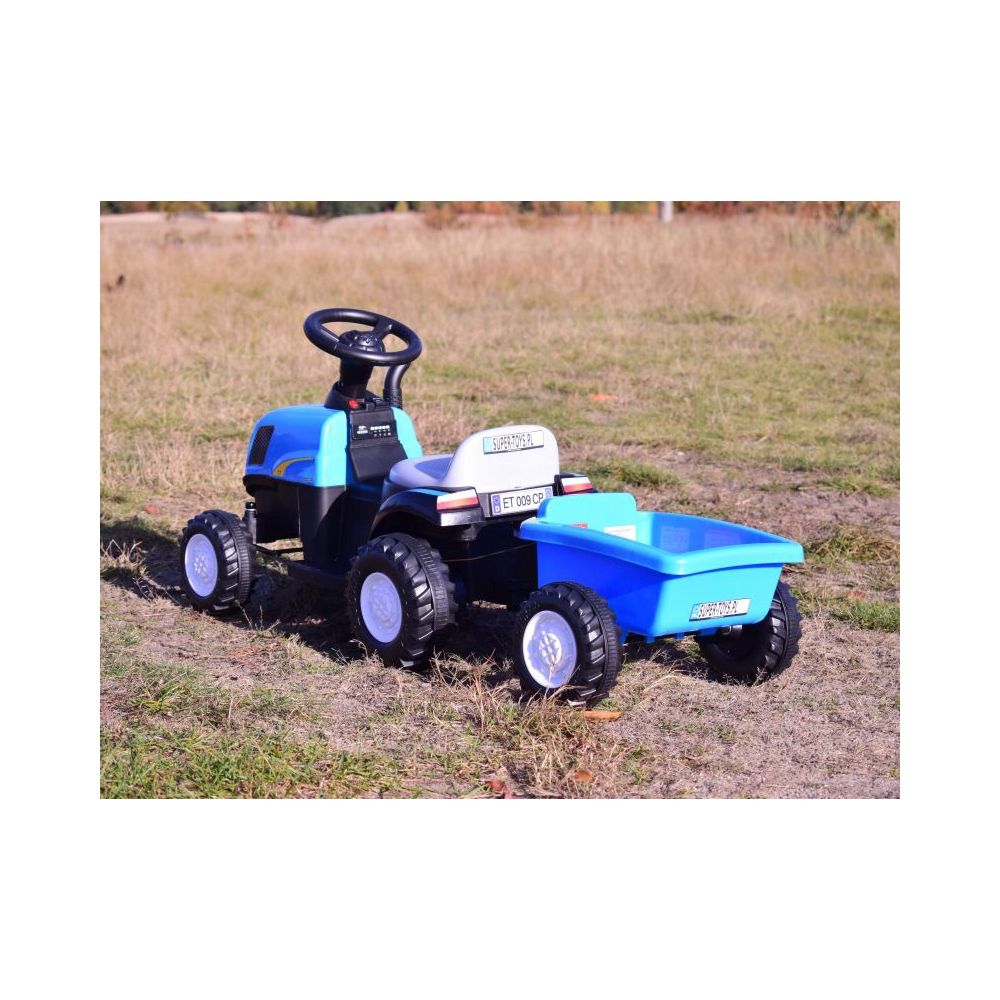AKUMULIATORINIS TRAKTORIUS T12V, 2 VARIKLIAI, 2 AKUMULIATORIAI/A009-S