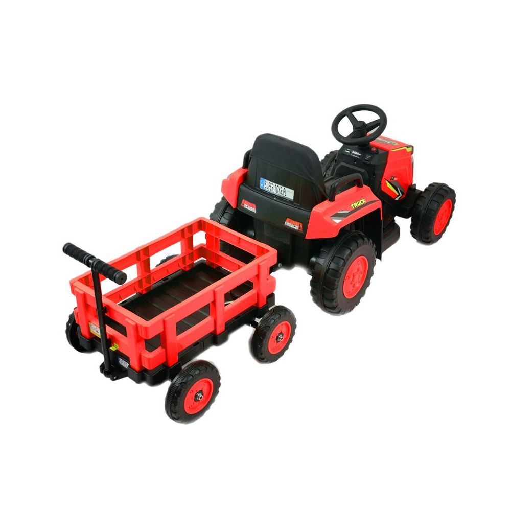 SUPER TRAKTOR "TRUCK"- NA AKUMULATOR Z PRZYCZEPĄ,WÓZEK,PILOT,APLIKACJA/DLSX18