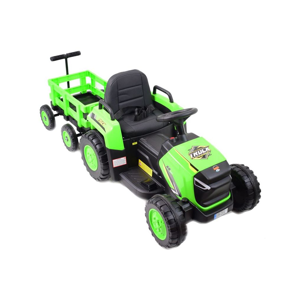 SUPER TRAKTOR "TRUCK"- NA AKUMULATOR Z PRZYCZEPĄ,WÓZEK,PILO T,APLIKACJA/DLSX18