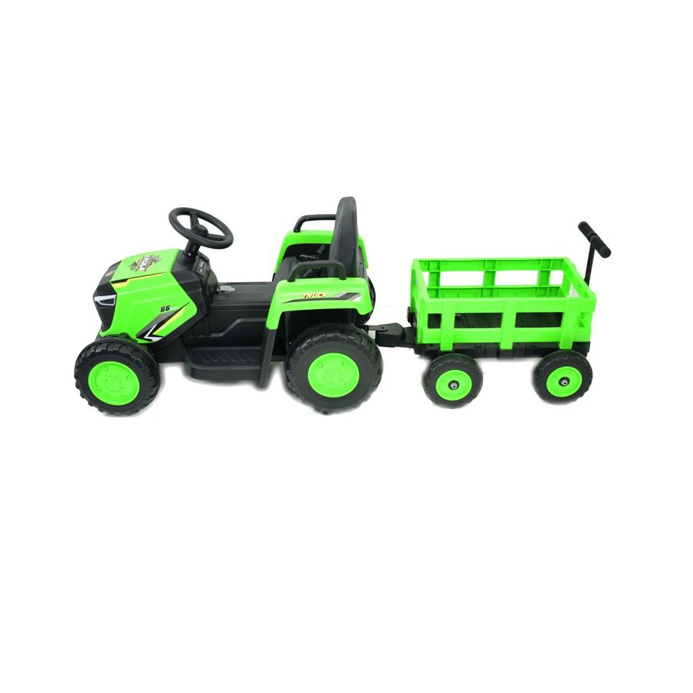 SUPER TRAKTORIUS „TRUCK“ – SU AKUMULIATORIUMI, PRIEKABA, VEŽIMĖLIS, PILOTAS, PROGRAMĖLĖ / DLSX18
