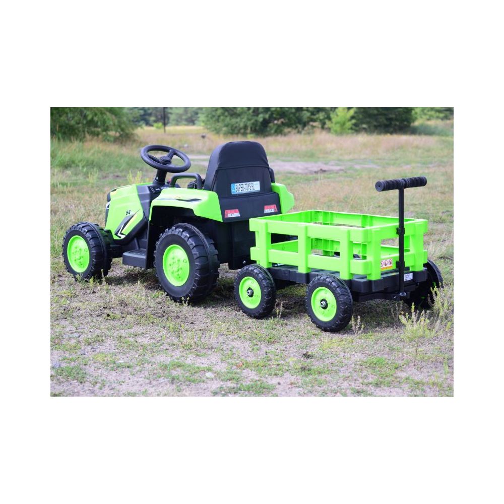 SUPER TRAKTOR "TRUCK"- NA AKUMULATOR Z PRZYCZEPĄ,WÓZEK,PILO T,APLIKACJA/DLSX18