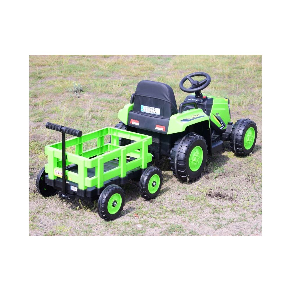 SUPER TRAKTOR "TRUCK"- NA AKUMULATOR Z PRZYCZEPĄ,WÓZEK,PILO T,APLIKACJA/DLSX18