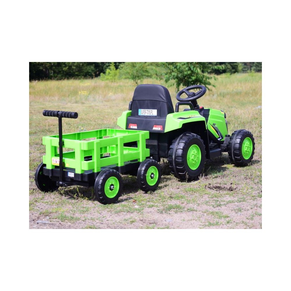 SUPER TRAKTORIUS „TRUCK“ – SU AKUMULIATORIUMI, PRIEKABA, VEŽIMĖLIS, PILOTAS, PROGRAMĖLĖ / DLSX18