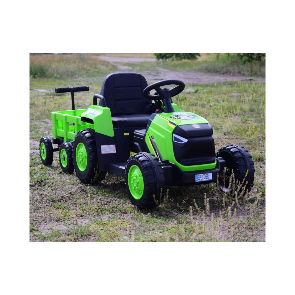 SUPER TRAKTOR "TRUCK"- NA AKUMULATOR Z PRZYCZEPĄ,WÓZEK,PILO T,APLIKACJA/DLSX18