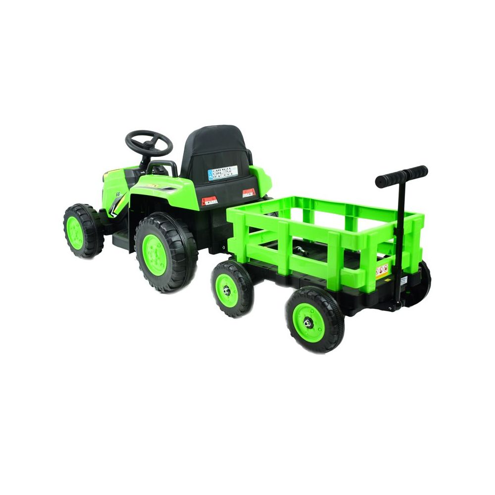 SUPER TRAKTORIUS „TRUCK“ – SU AKUMULIATORIUMI, PRIEKABA, VEŽIMĖLIS, PILOTAS, PROGRAMĖLĖ / DLSX18