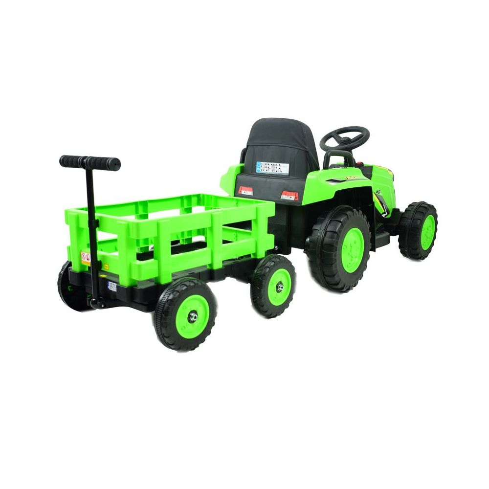 SUPER TRAKTORIUS „TRUCK“ – SU AKUMULIATORIUMI, PRIEKABA, VEŽIMĖLIS, PILOTAS, PROGRAMĖLĖ / DLSX18
