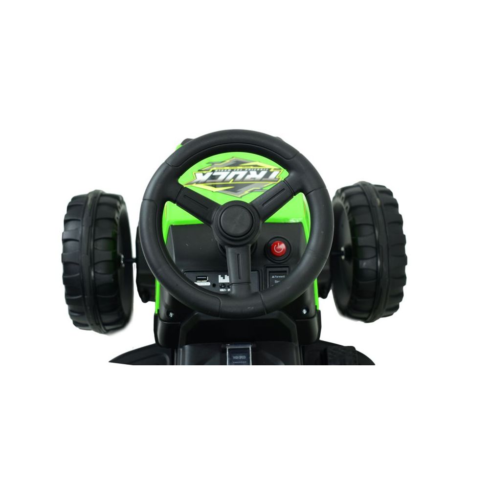 SUPER TRAKTOR "TRUCK"- NA AKUMULATOR Z PRZYCZEPĄ,WÓZEK,PILO T,APLIKACJA/DLSX18