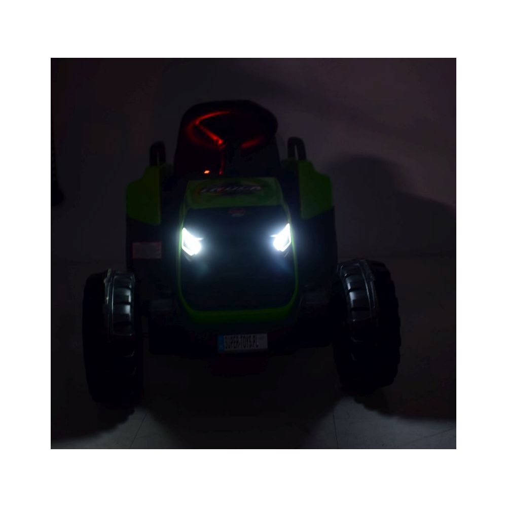 SUPER TRAKTORIUS „TRUCK“ – SU AKUMULIATORIUMI, PRIEKABA, VEŽIMĖLIS, PILOTAS, PROGRAMĖLĖ / DLSX18