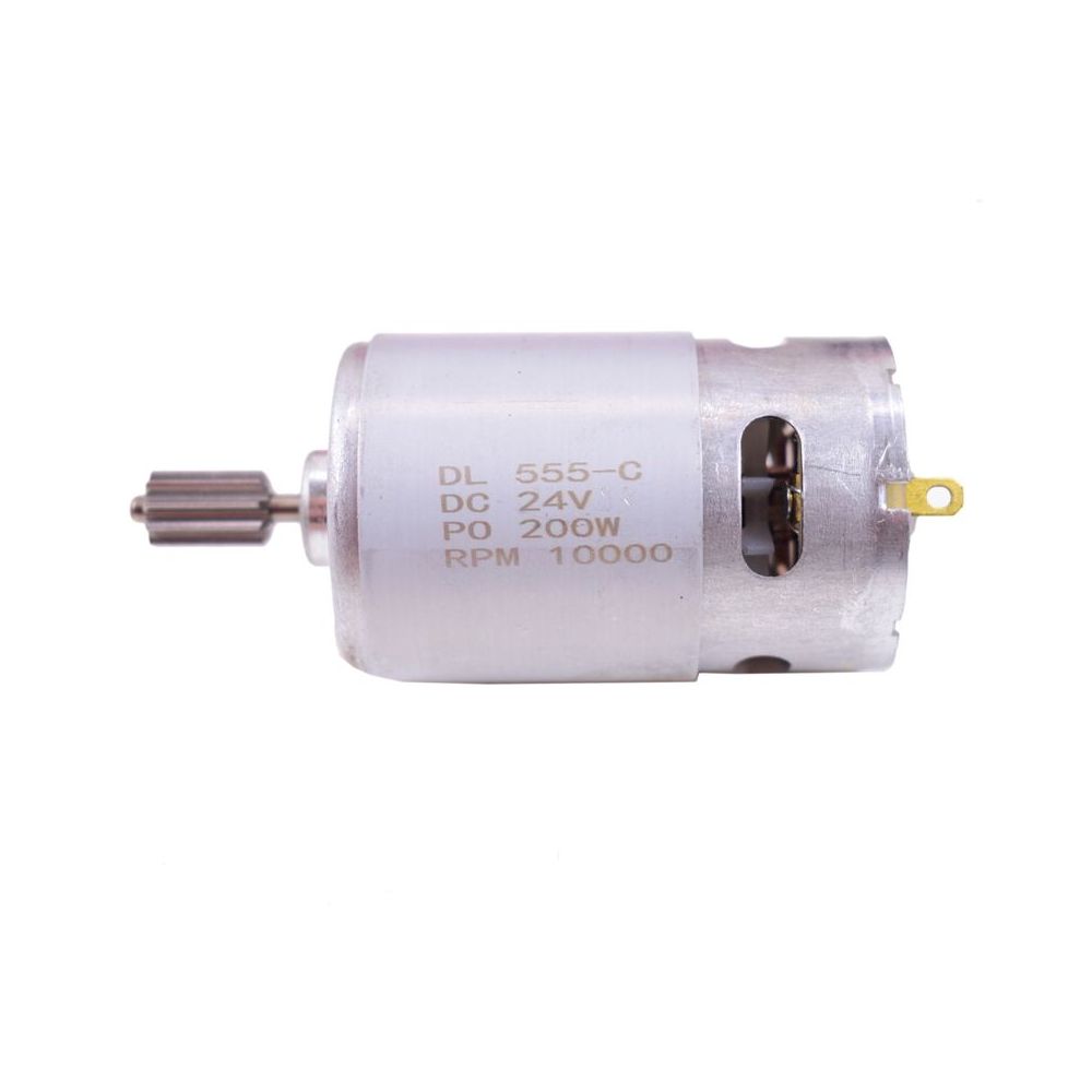 SILNIK DO POJAZDÓW NA AKUMULATOR -24V-DL-555- 200W-10000RPM