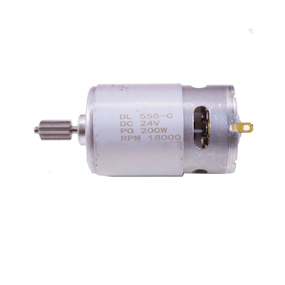 SILNIK DO POJAZDÓW NA AKUMULATOR -24V-DL-555- 200W-18000RPM