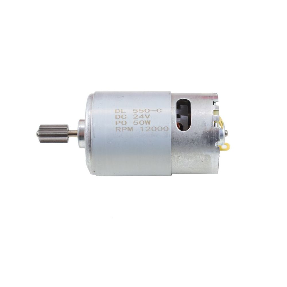 AKUMULIATORINIŲ TRANSPORTO PRIEMONIŲ VARIKLIS VARIKLIS-24V-DL550-C-12000RPM-50W