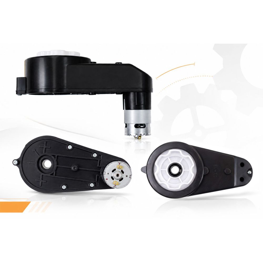 Variklio agregatas 12 V akumuliatoriais varomoms transporto priemonėms – 12V-QL-18-12000RPM