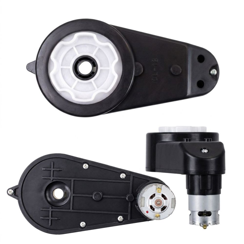 Variklio agregatas 12 V akumuliatoriais varomoms transporto priemonėms – 12V-QL-18-12000RPM