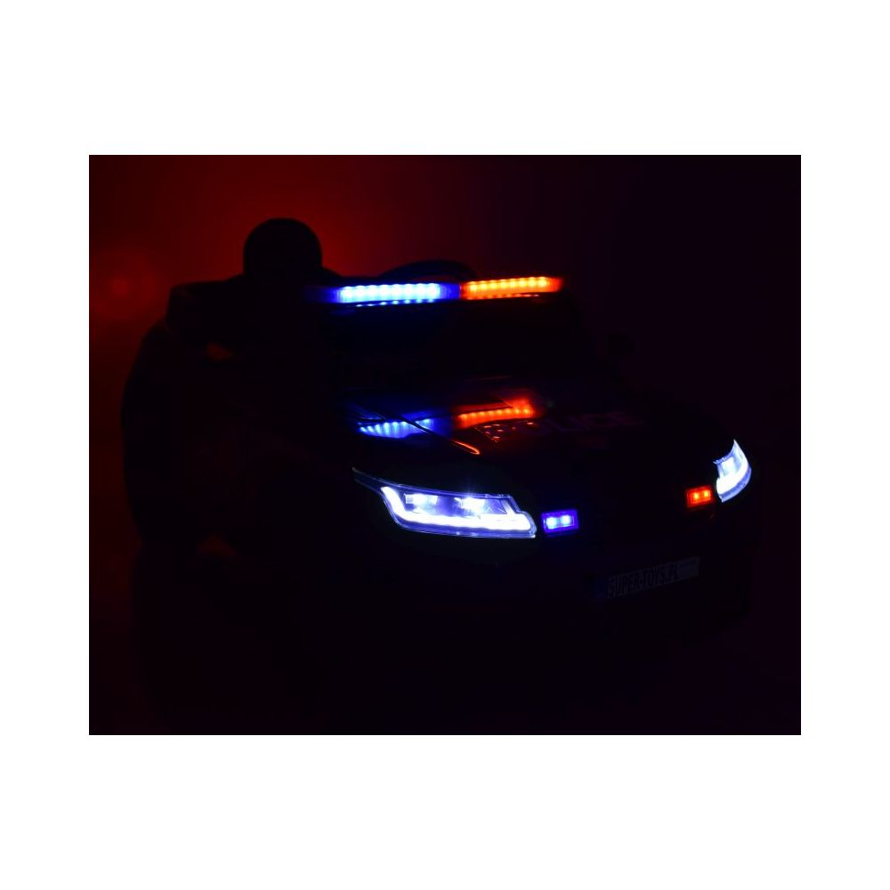AUTO NA AKUMULATOR NAJNOWSZA POLICJA, KOGUTY, DŹWIĘKI, PILOT/BLT-201