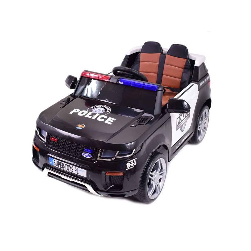 NAUJAUSIAS AKUMULIATORINIS POLICIJOS AUTOMOBILIS „PACIFICATOR“ – ŠVIESOS SIGNALAI, GARSO EFEKTAI, NUOTOLINIO VALDYMO PULTAS/BBH0
