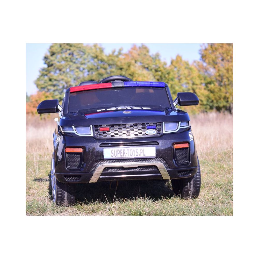 NAUJAUSIAS AKUMULIATORINIS POLICIJOS AUTOMOBILIS „PACIFICATOR“ – ŠVIESOS SIGNALAI, GARSO EFEKTAI, NUOTOLINIO VALDYMO PULTAS/BBH0